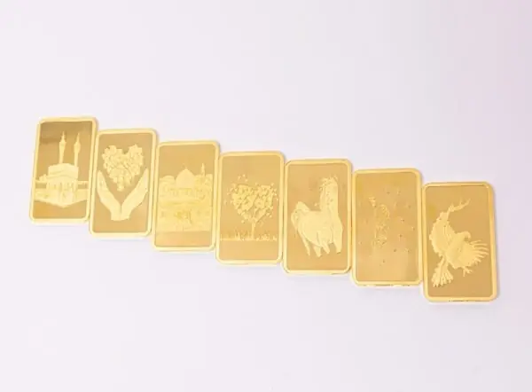 999.9 GOLD MINTED BARS