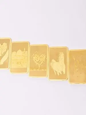 999.9 GOLD MINTED BARS