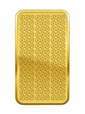 SAM Logo minted gold bar