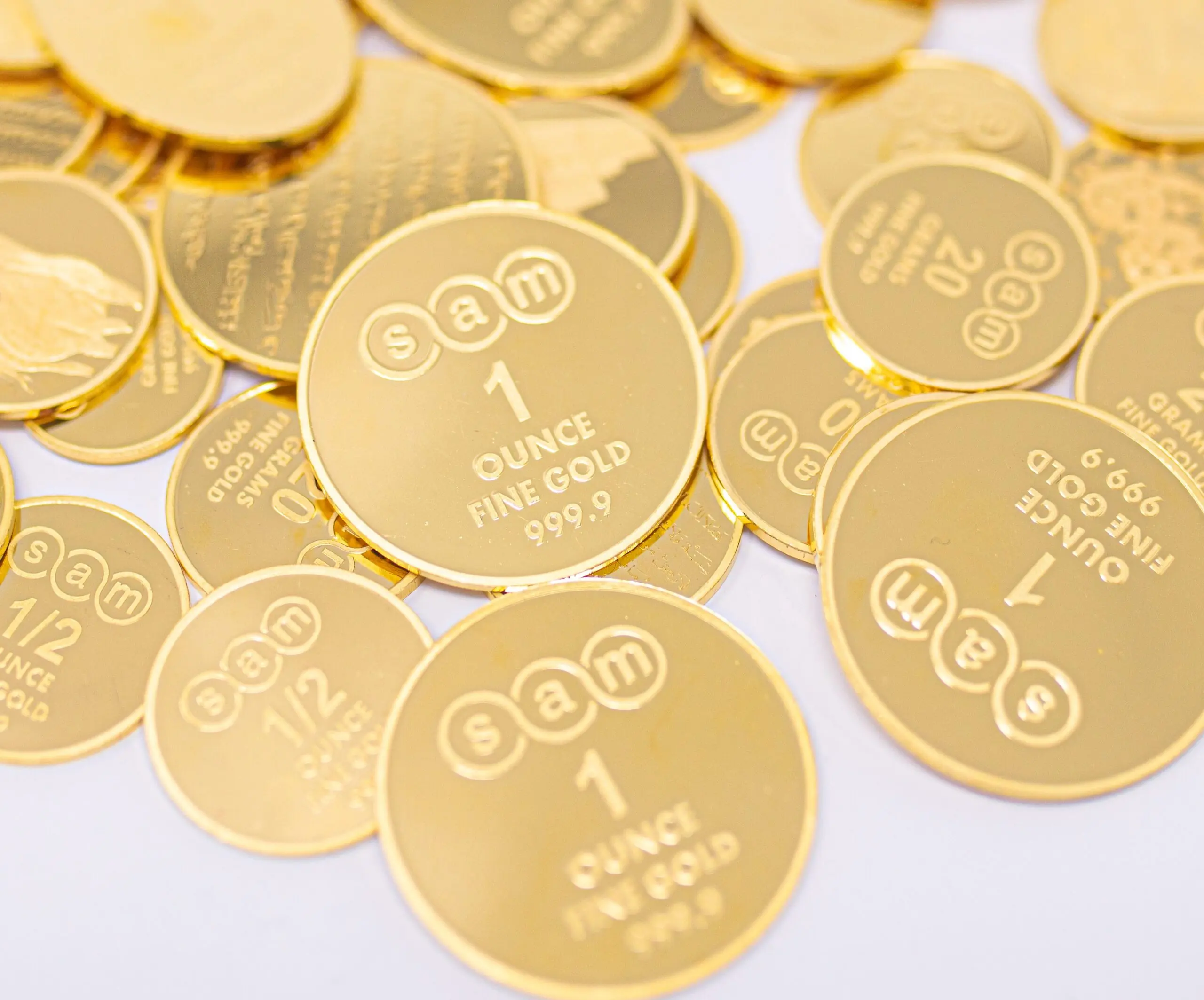 999.9 GOLD COINS