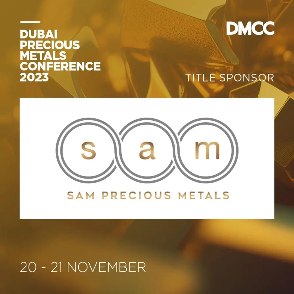Title Sponsor for the Dubai Precious Metals Conference
