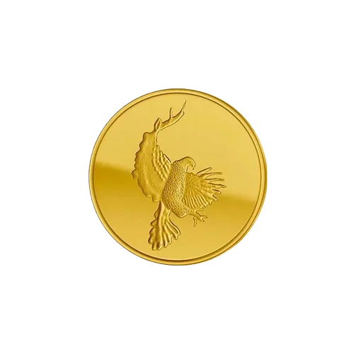 SAM Eagle Gold Minted Circle