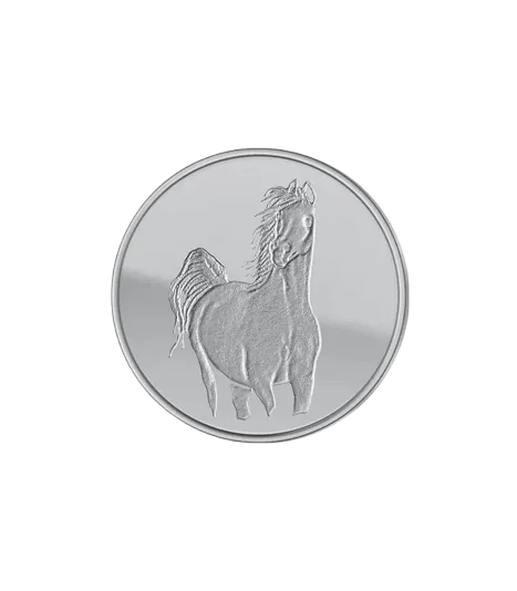 SAM Horse Silver Coin