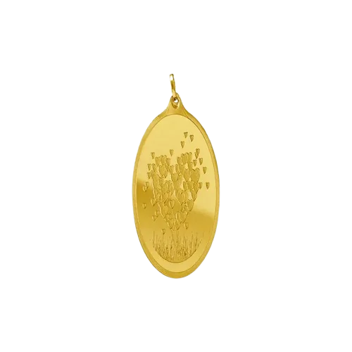 Love Tree Gold Pendant
