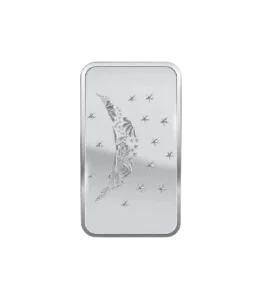 Moon Flower Silver Bar