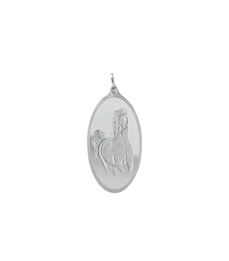 SAM Horse Silver Pendant
