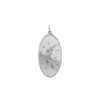 Moon Flower Silver Pendant