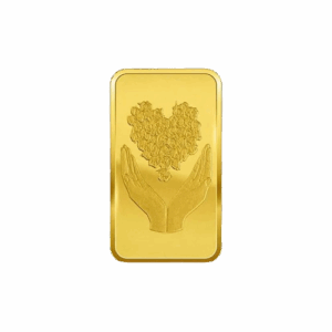 Bouquet of Heart Gold Bar