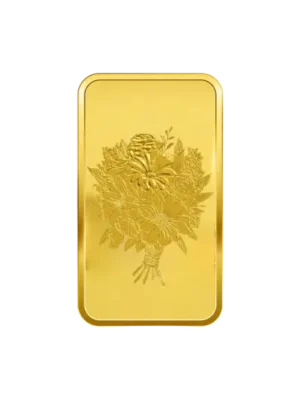 Wedding Bouquet Gold Bar