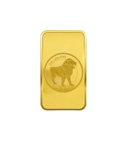 Lion king Gold Bar